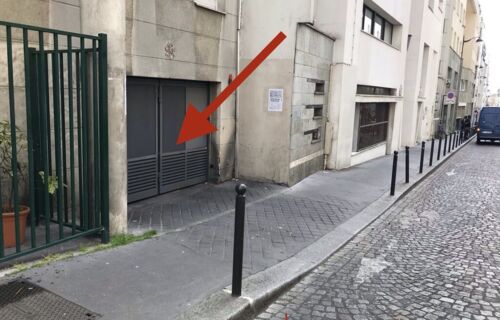 Parking Moto à Belleville Paris 20 rue Ramponeau