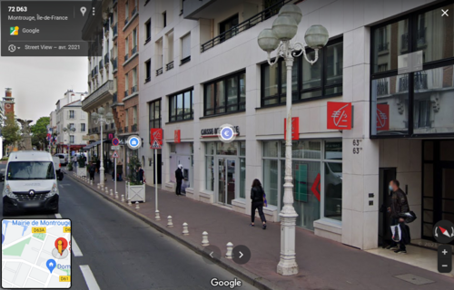 1 PLACE DE PARKING FACE DU METRO DE MONTROUGE