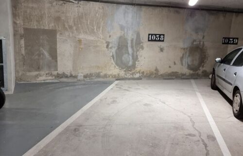 Parking souterrain au quartier des Amonts aux  Ulis