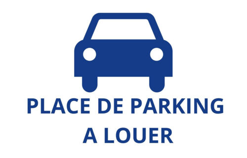 parking a louer- grande place 16 m².