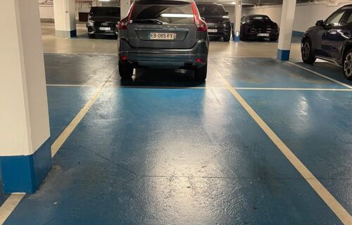 Parking en sous sol à 5 minutes du métro Anatole France (ligne 3)