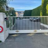 Close to Geneva airport-surface parking in gated residence