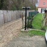EMPLACEMENT SECURISE DANS PAVILLON AVEC PORTAIL