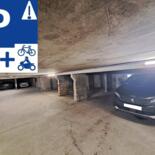 Place de parking couverte Voiture + Moto  en sous-sol secteur Petite France